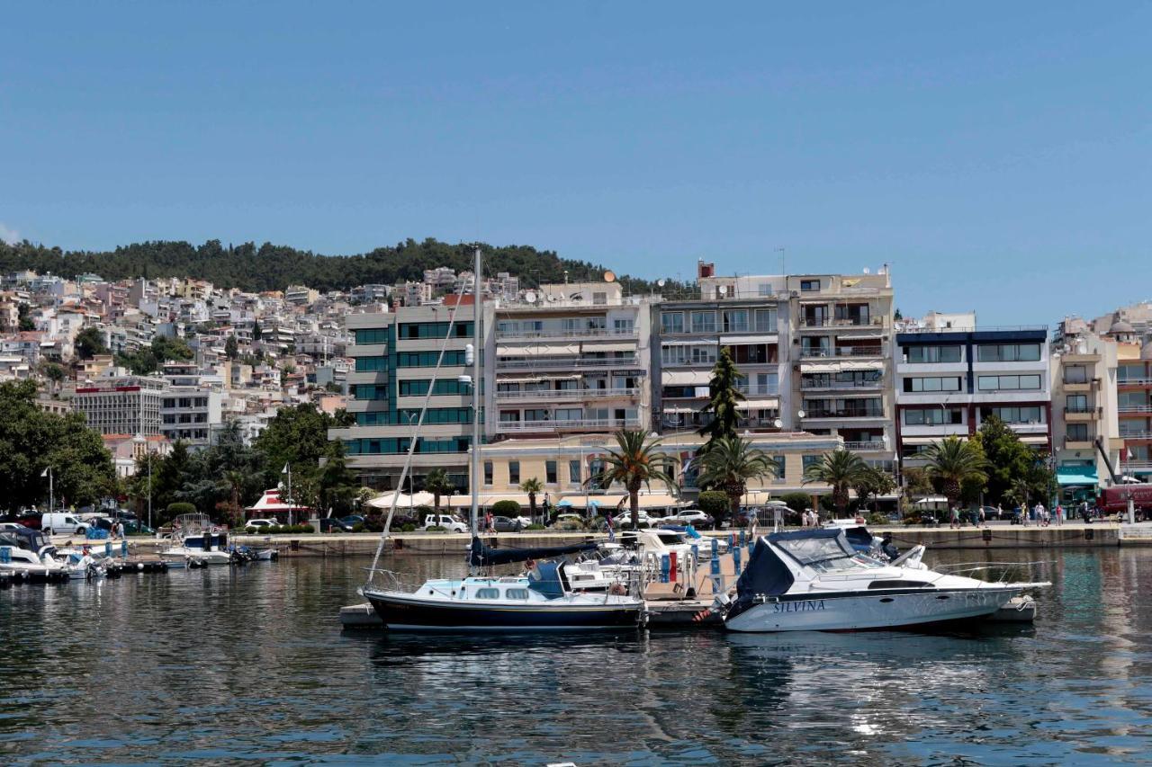 Ferienwohnung Seaview Kavala Port Exterior foto